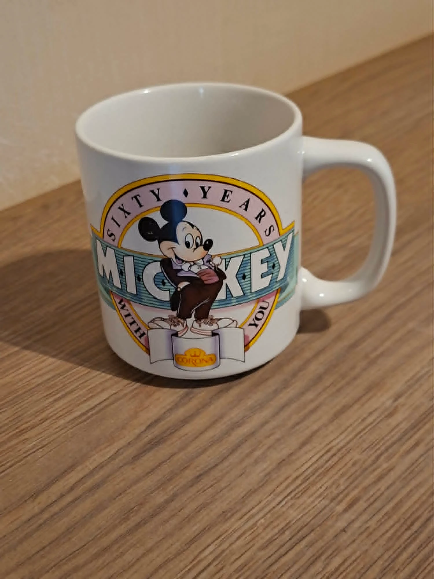 Vintage Disney-koffiemok uit 1988 / Mickey Mouse